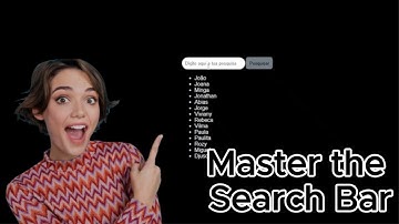 How to Create a Search Bar with HTML, CSS, and JavaScript