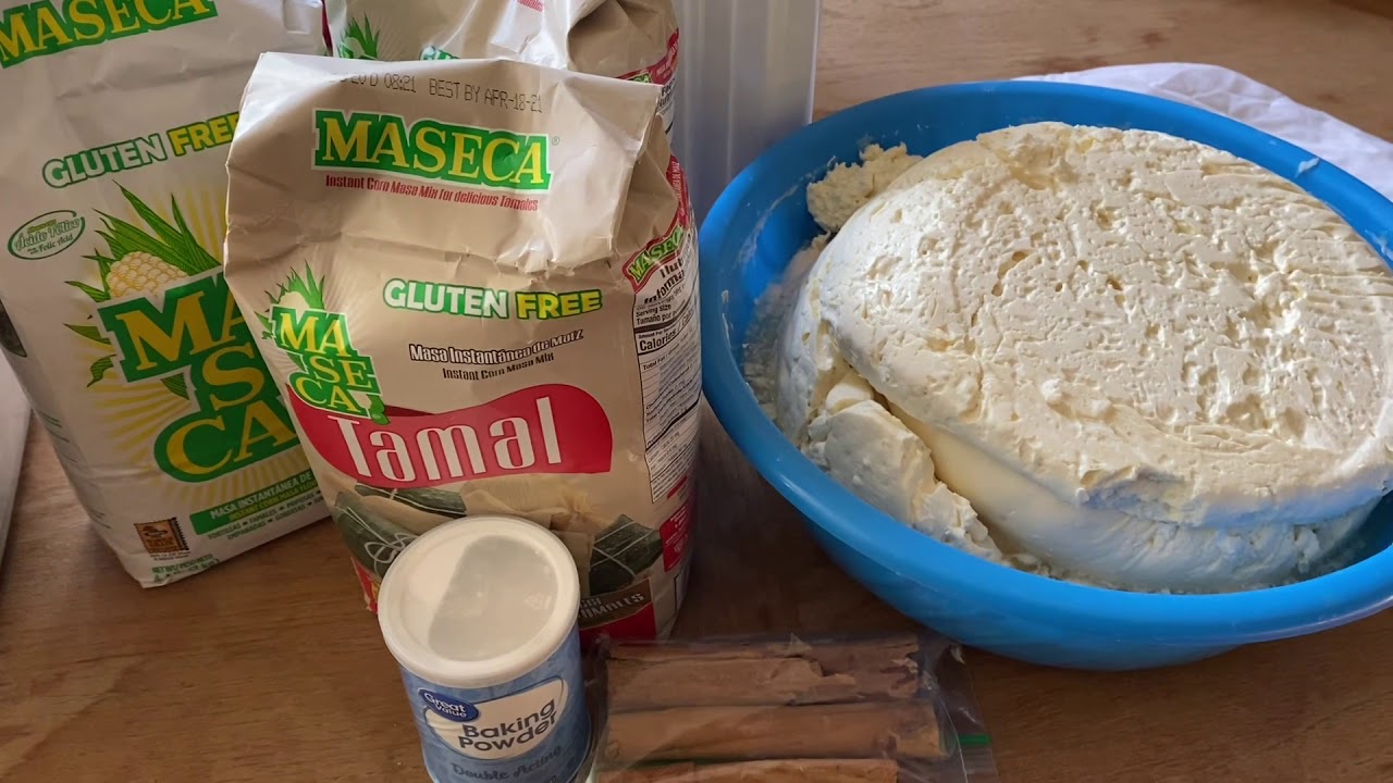 Gorditas de cuajada.