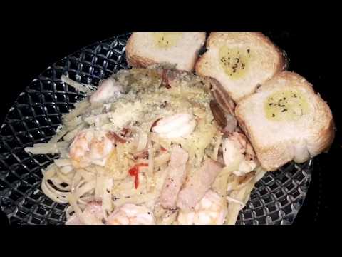 prawn-aglio-olio..easy-recipe-for-dinner...filipina/australian-family-life-abroad#pastalover#prawn
