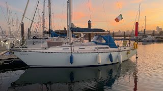 Saddler 32 yacht delivery from Wicklow Ireland to portimao Portugal . Part 1 ,S3 ep7