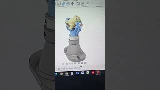 swivel bearing model using #fusion360