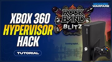 Using Rock Band Blitz to load the New Xbox 360 Hypervisor Hack!