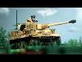 FURY | Lego Battle  - WW2 - stop motion