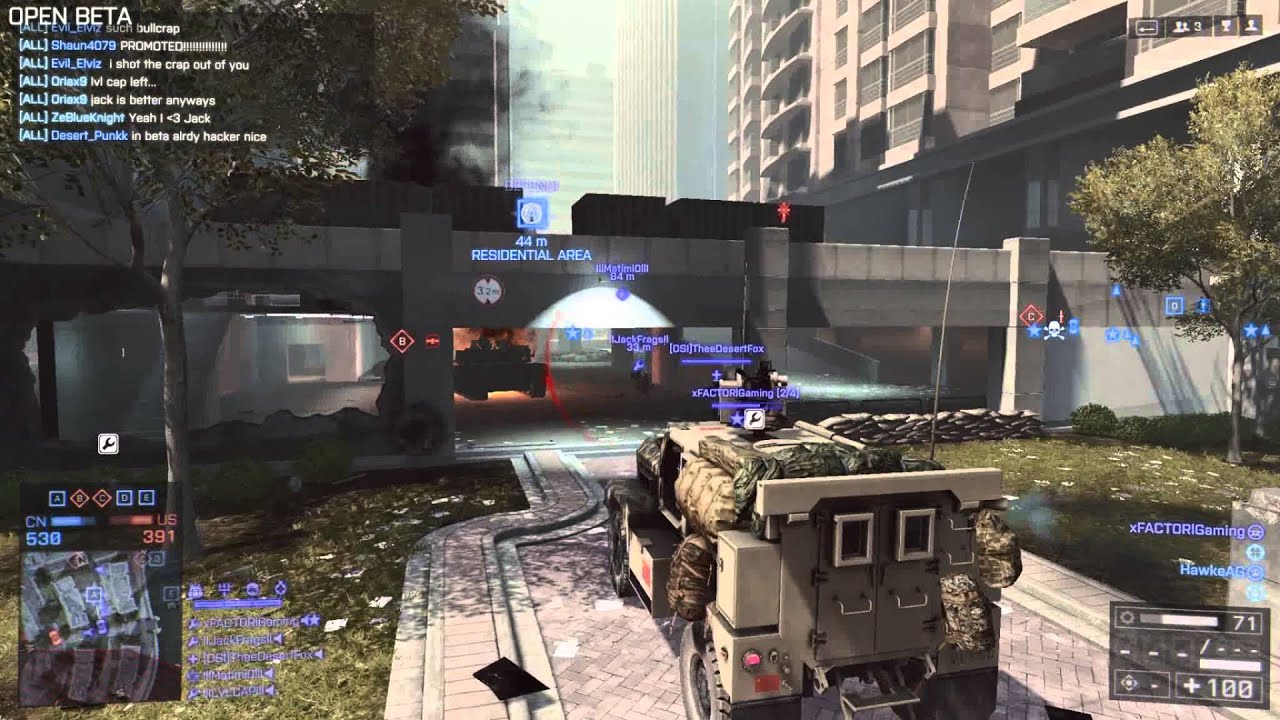 Бета-версия Battlefield 4 - Режим "Отряд" - Безумие для 64 игроков!