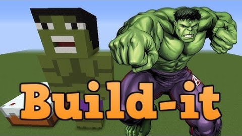 The Incredible Hulk Build-It Minecraft