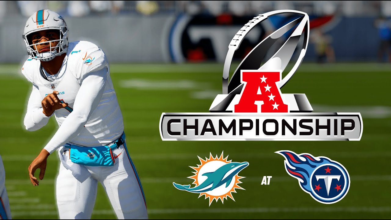 AFC CHAMPIONSHIP at Titans | Madden 21 Miami Dolphins Franchise