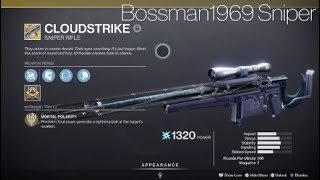 Cloudstrike Iron Banner !