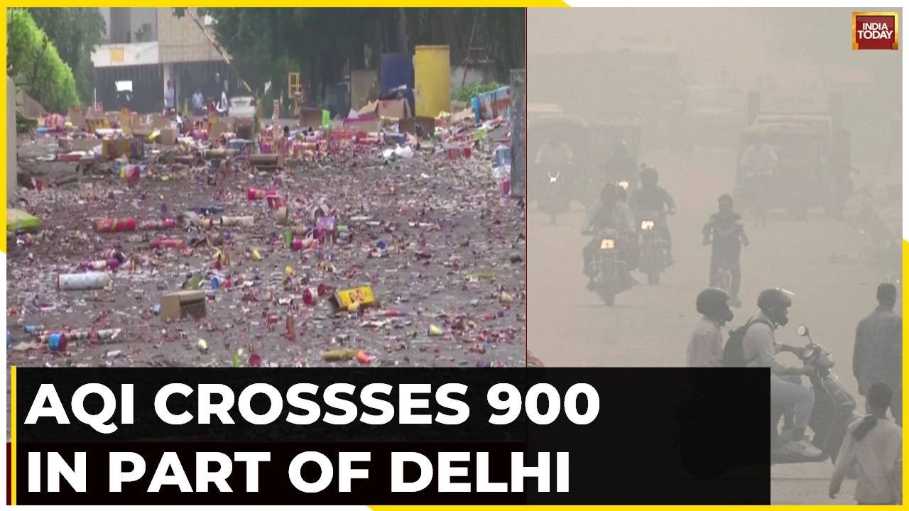 Air Pollution: Delhi's Post-Diwali Air Quality Worsens; Anand Vihar AQI Turns 'very Poor'