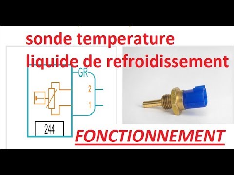 Capteur de température du liquide de refroidissement