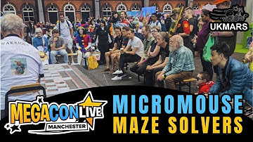 Micromouse Contest at Megacon Manchester 2024: Fastest and the slowest Maze-Solving Robots!