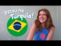 an American, in Turkey, speaking Portuguese for 5 minutes (CC)