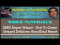 PART 14 HOW TO CREATE STEPPED DRILL DOWN GRAND TOTAL REPORT(TAMIL) | TechIT DBA