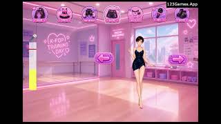 K pop Makeover Idol Gameplay & Walkthrough | Free at 123Games.App screenshot 2