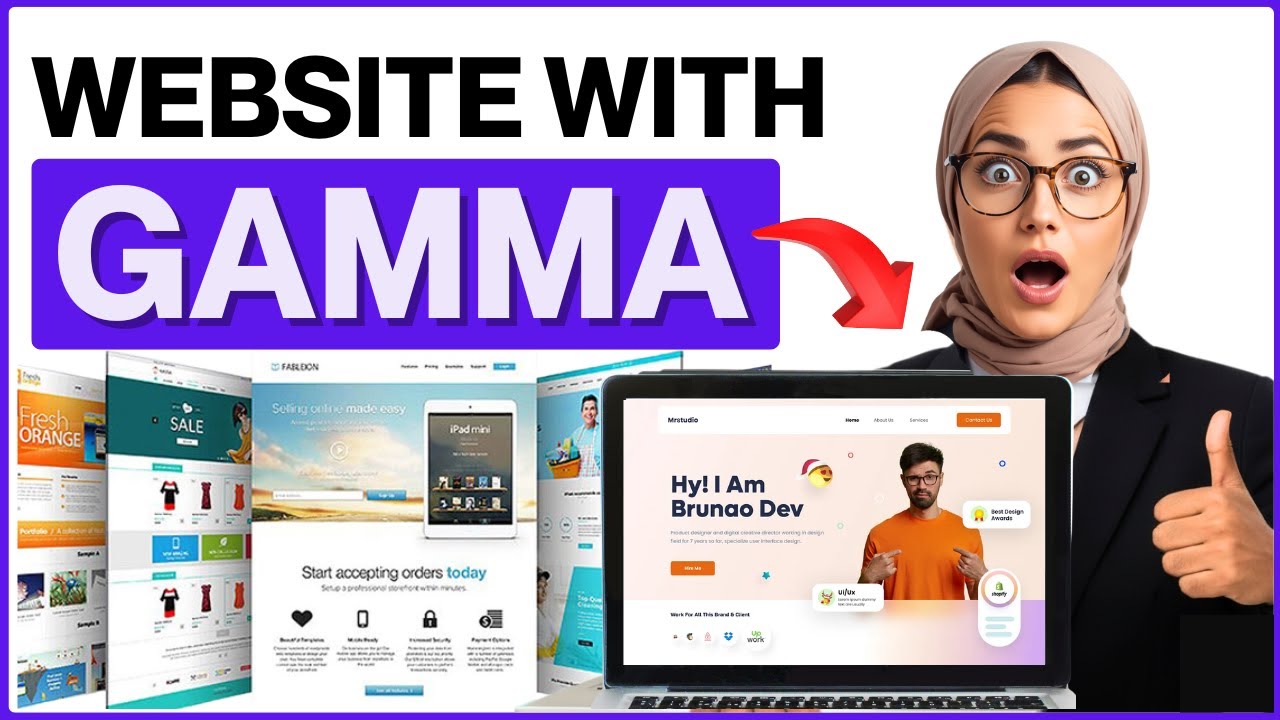 No WordPress, No HTML 🔥 Build Websites Instantly with Gamma AI - YouTube