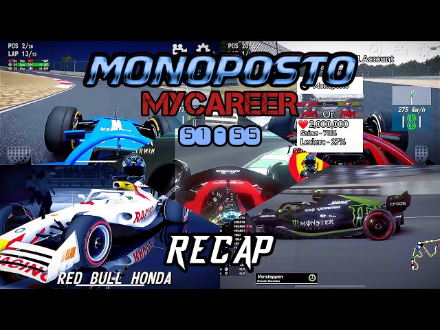 Monoposto MyCareer S1-S5 RECAP! class=