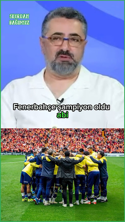 “FENERBAHÇE ŞAMPİYON OLDU, LİGİN ABİSİ BENİM DEDİ!” #fenerbahçe #alikoç #ismailkartal