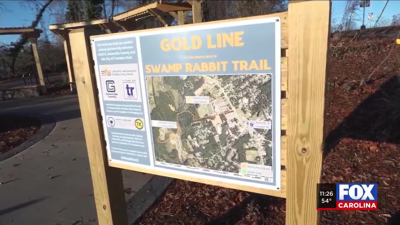 Swamp Rabbit Trail network welcomes new Gold Line - clipped version