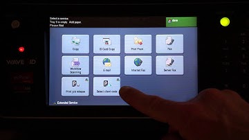 Pcounter for Xerox - Standard Keyboard Login Workflow