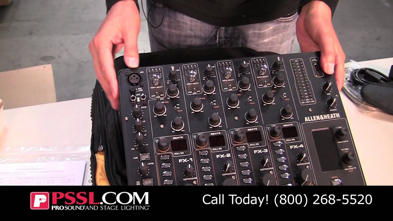 Allen & Heath XONE DB4 Unboxing & Overview - YouTube