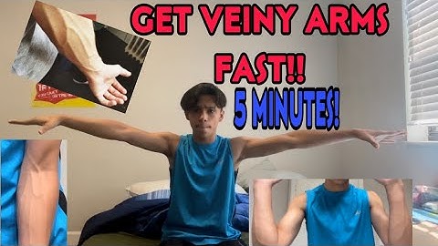 How to get Veiny arms and hands permanently in about 5 minutes! Quick easy workout