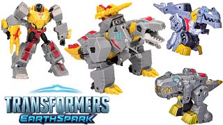 Transformers Earthspark Grimlock, the TRex! Better than the Rescue Bots Grimlocks?
