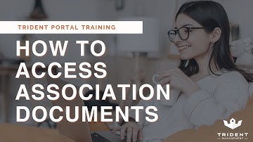How to Access Important Association Documents via Trident