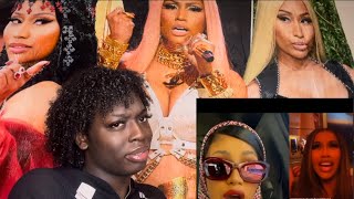 Nicki Minaj Disses Doja,Megan,CL | Exec Snubbed Cardi B | Reaction nickiminaj teapage
