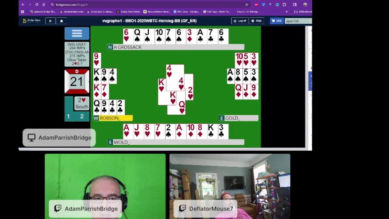 Bermuda Bowl Quarterfinals round 8