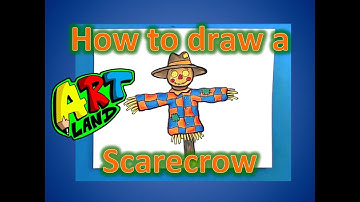 How to Draw a Scarecrow