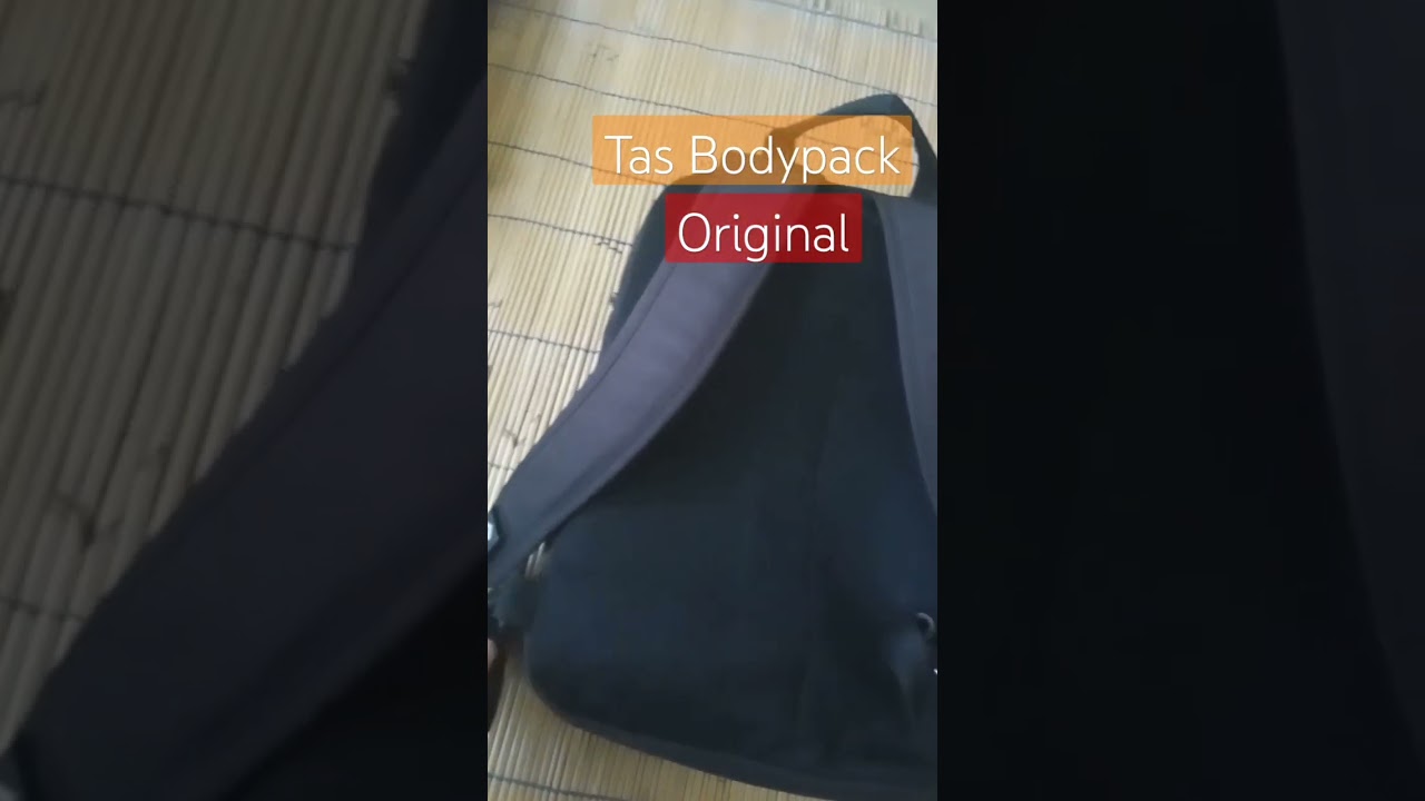tas bodypack ori, tahan lama sdh 5 tahun terpakai 