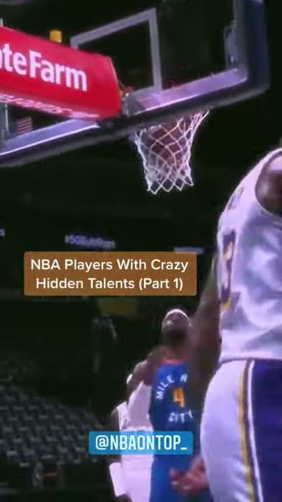 NBA players with crazy hidden talents that you probably didn’t know!