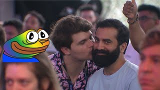 BSJ & Tsunami Kiss Cam at The Bali Major 💙