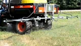 PK Sprayer on Bobcat UTV with 5-Nozzle Boom