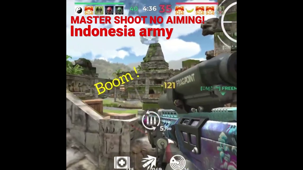 Awp mode master shoot no aiming Indonesia Army Dmc clan Asia