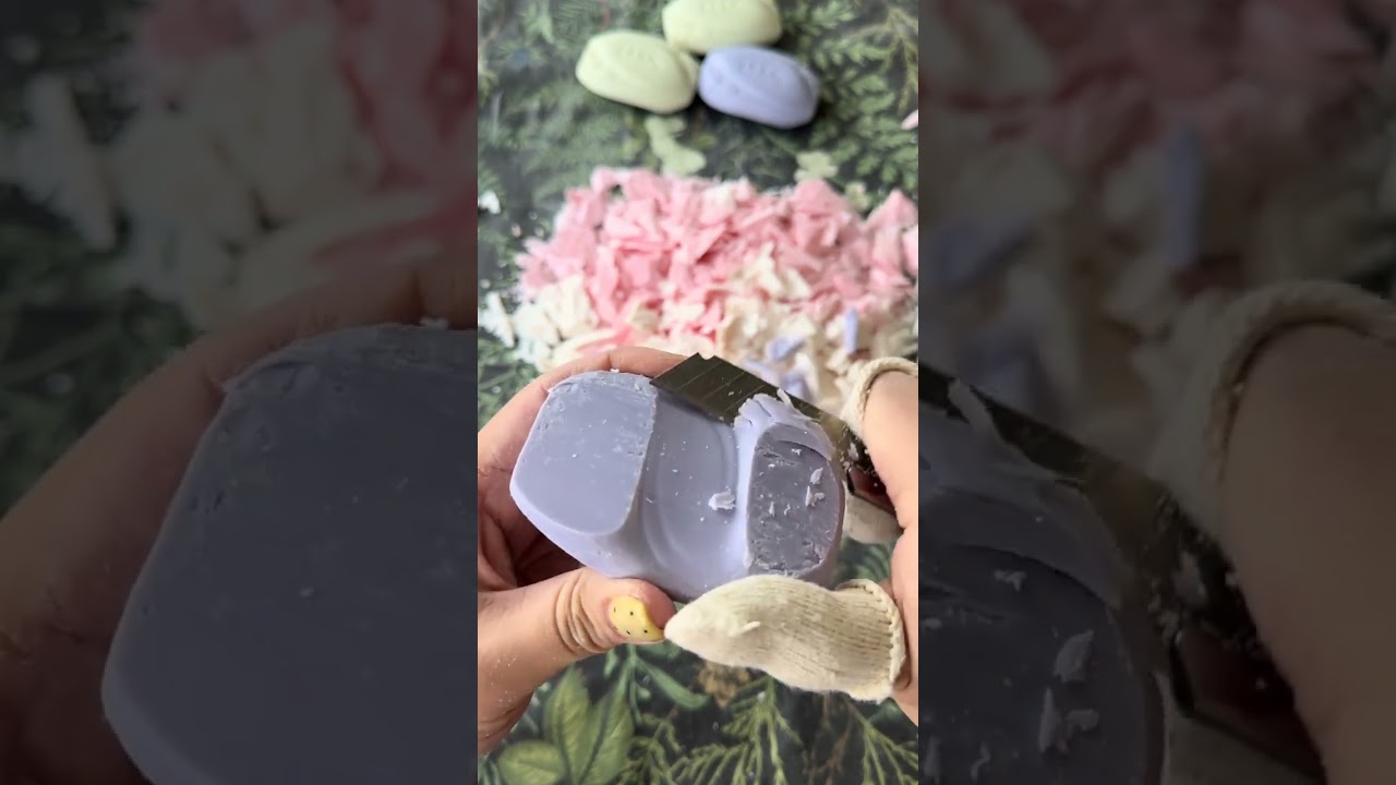 Luxury Soap Collection #SoapCarving #SoapCutting #ASMR #Satisfying #OddlySatisfying #Relaxing #Soap