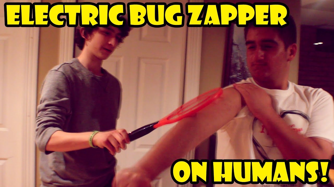 Electric Bug Zapper On Humans! YouTube