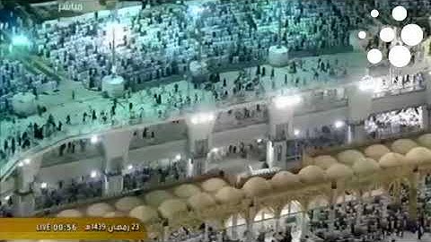 ❍صلاة التهجد من الحرم المكي الشريف ليلة23من رمضان1439| خالد الغامدي و عبدالرحمن السديس | تلاوة فقط ❍