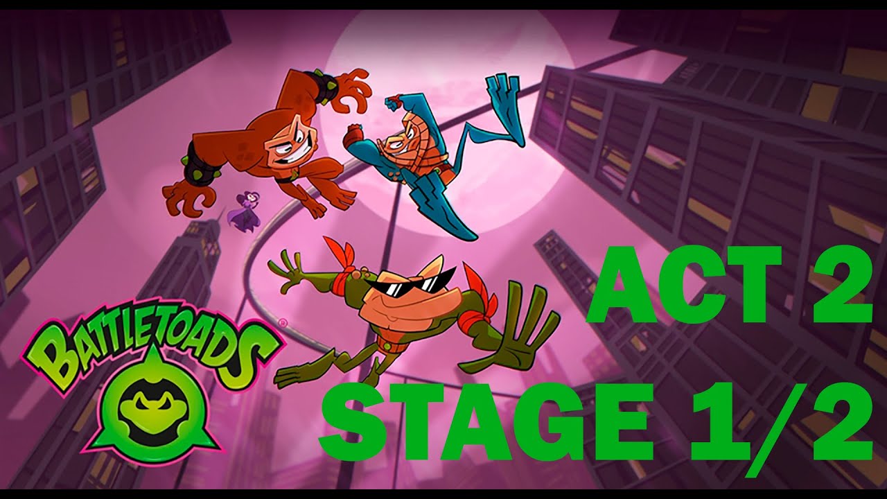 [PC] - Battletoads - Act 2 - Stage 1/2 - Toadshambo II: Re-Toaded ...