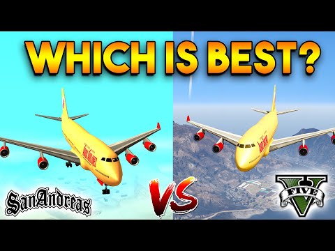 Video: GTA 5'te jumbo jet uçurabilir misin?