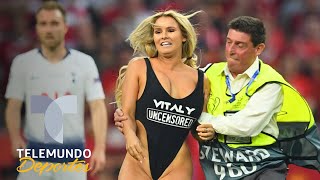 La rubia revela que JUGADORES DE LA FINAL querían ligarla | Telemundo Deportes