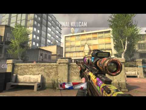 Fastest SND Ace w/ DSR Grafitti Camo! (BO2 New DLC)