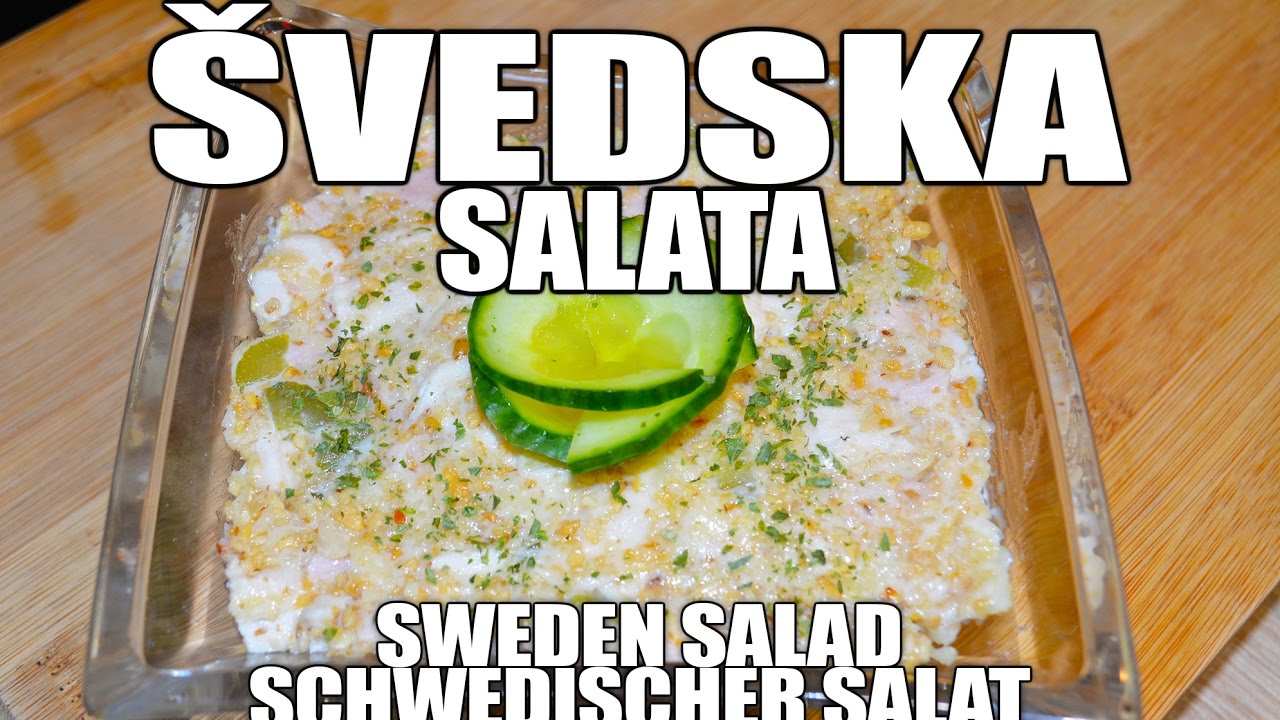 Recept ŠVEDSKA SALATA 🇸🇪 (Kako spremiti švedsku salatu)