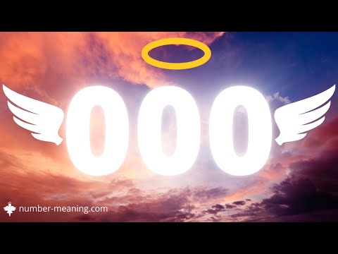 ANGEL NUMBER 000 : Meaning 