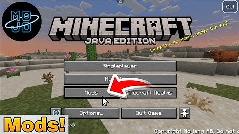 How to Use Mods In MOJO Launcher #mojolauncher #minecraft
