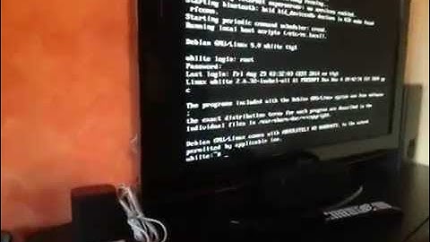 Wii debian lenny with wifi