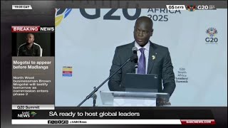 Download lagu G20 Summit | Minister Lamola hopes G20 outcomes favour Global South