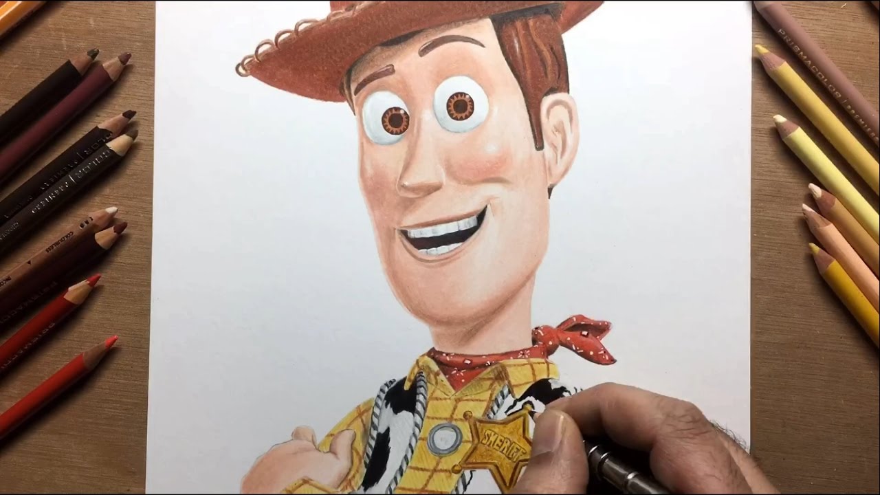 Como Dibujar A Woody |Toy Story La Pelicula| Drawing Woody | vlr.eng.br