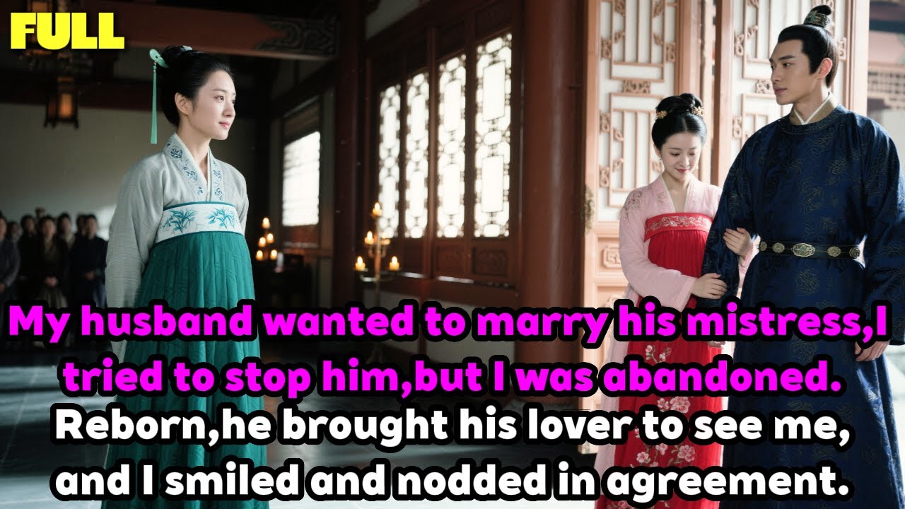 My husband wanted to marry mistress,I threatened to kill myself to refuse,I was abandoned instead.