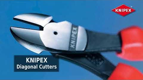 KNIPEX Diagonal Cutters (Official Video)
