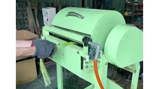 Pineapple Fiber Decorticator Made In Taiwan Sisal Banana stem Abaca Pineapple